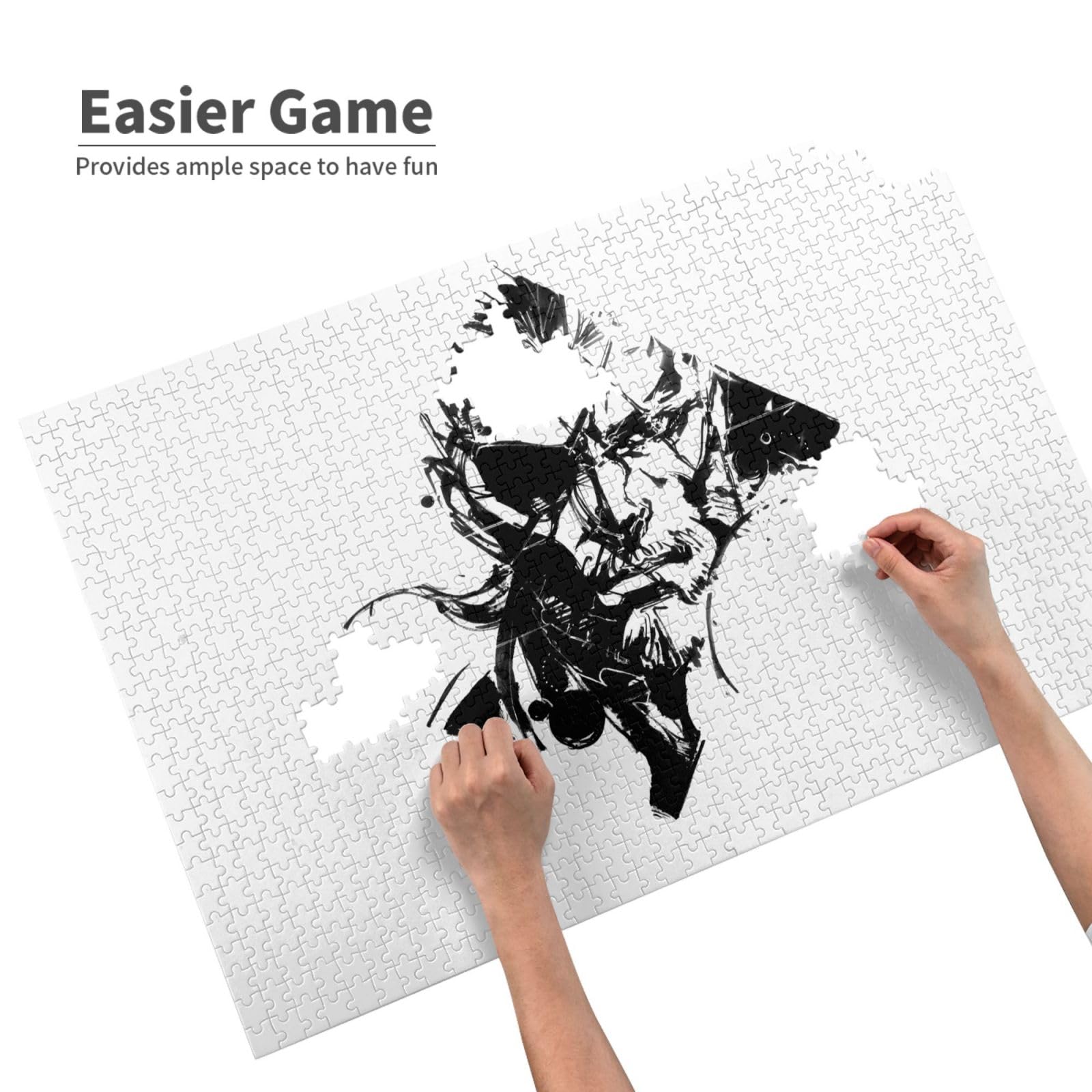 Amazon.co.jp: ジグソーパズル メタルギア 1000ピース 木製